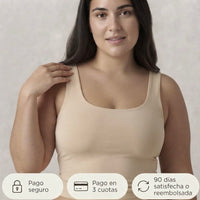 Camiseta de tirantes Confort de Carmen — con sujetador integrado