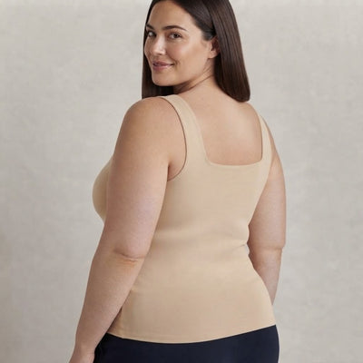 Camiseta de tirantes Confort de Carmen — con sujetador integrado